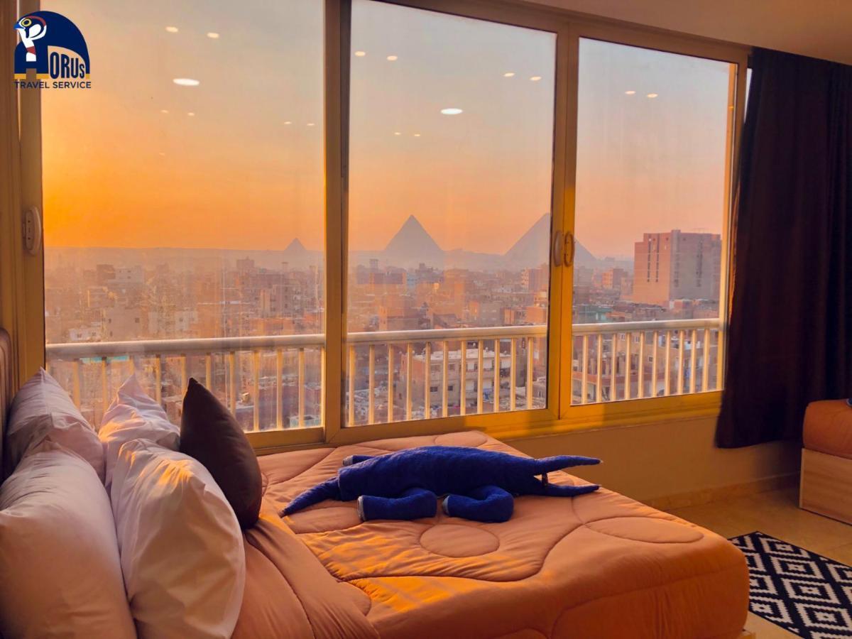 Horus Horizon Inn Pyramids View Kafrat al Jabal Exterior foto