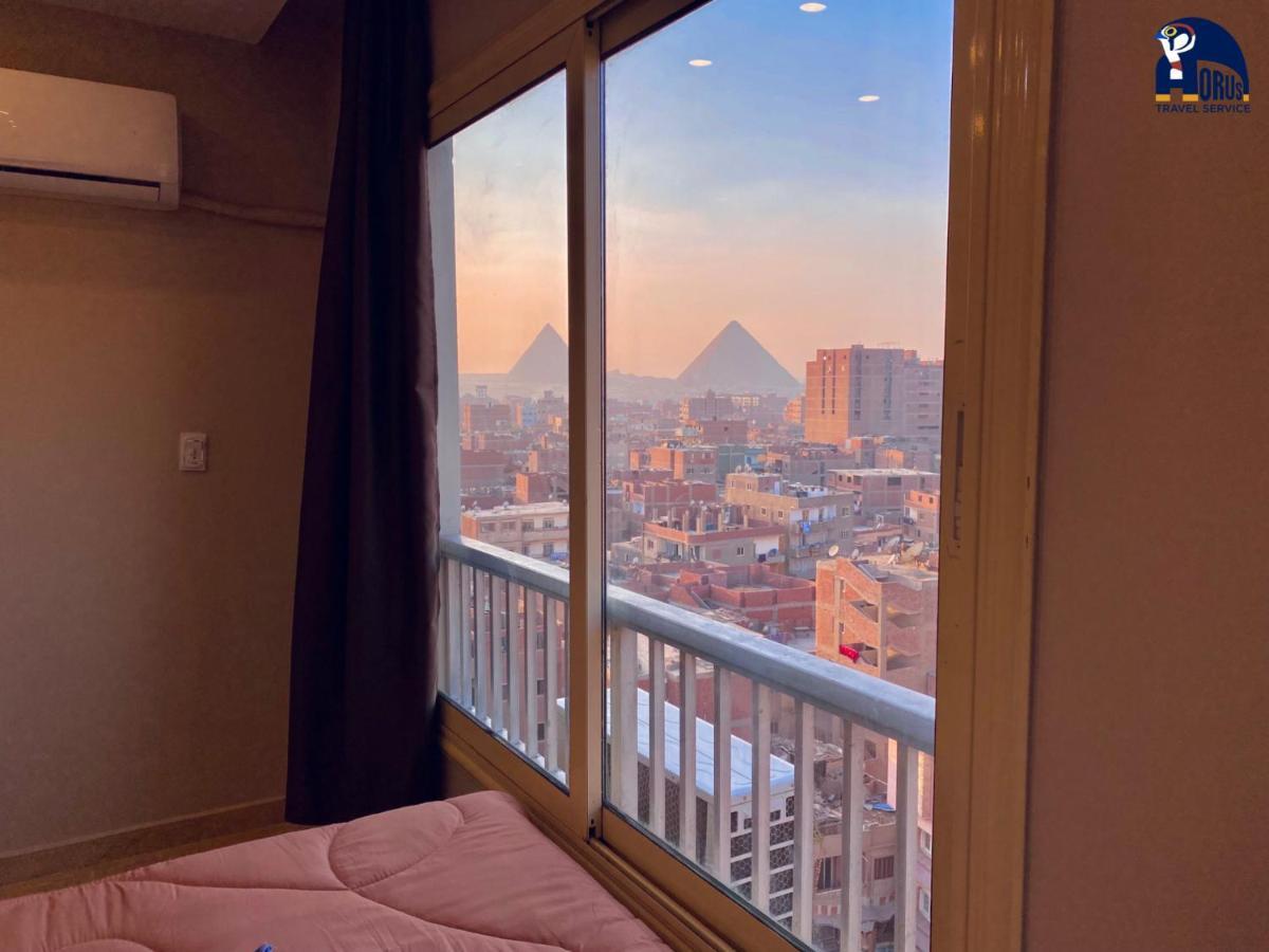 Horus Horizon Inn Pyramids View Kafrat al Jabal Exterior foto