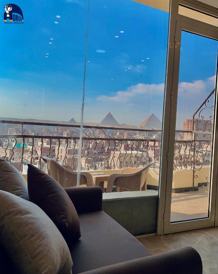 Horus Horizon Inn Pyramids View Kafrat al Jabal Exterior foto