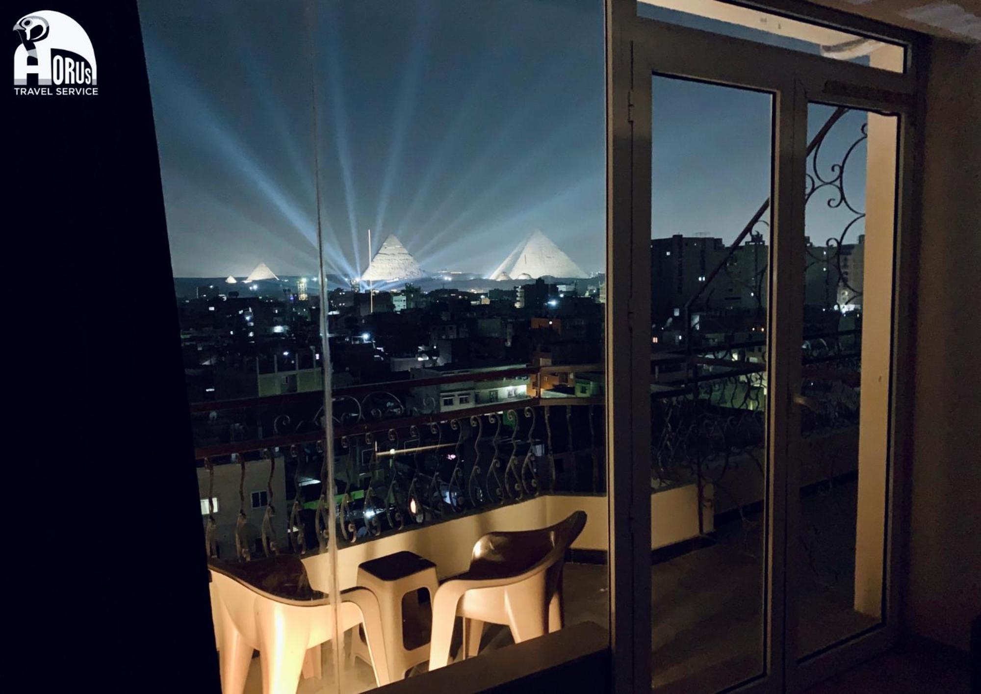 Horus Horizon Inn Pyramids View Kafrat al Jabal Exterior foto