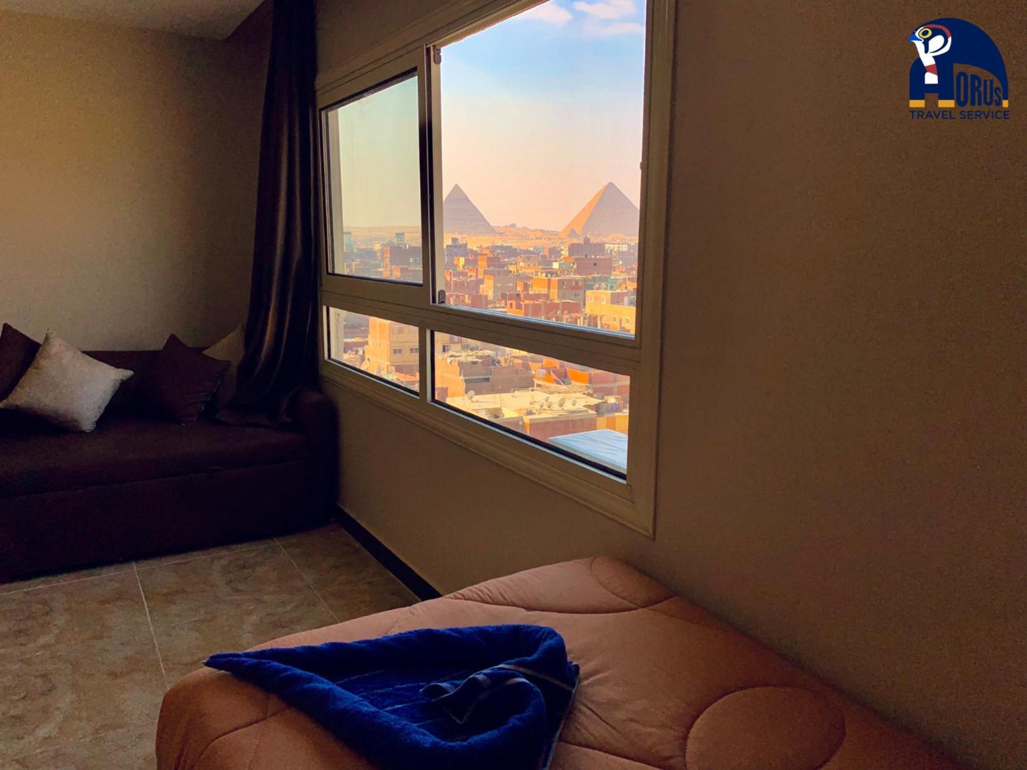Horus Horizon Inn Pyramids View Kafrat al Jabal Exterior foto